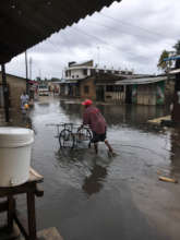 Rainy season makes it difficult to live or work