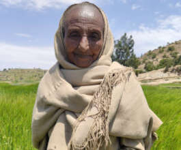 Gitet D. received 50kg of barley