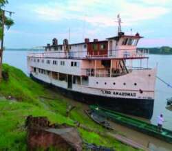 Volunteers call this floating laboratory home