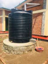 Plastic rain water cistern