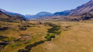 Center view from the plane