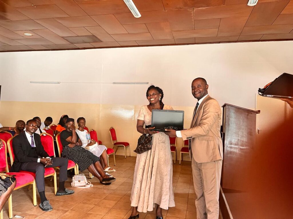 1 of 13 awarded computers in Yaounde-Cameroon 2025