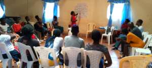 A Participant Explaining her Life's Journey