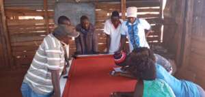 Kobos - Staff Simon Inviting Youths for Training