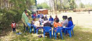 Group discussion in new Namgoi area