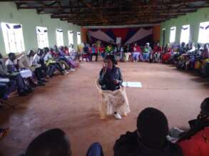 Sign Language Interpreter for 6 Deaf Participants