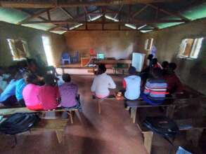 Matisi Unreached Youths learning through video