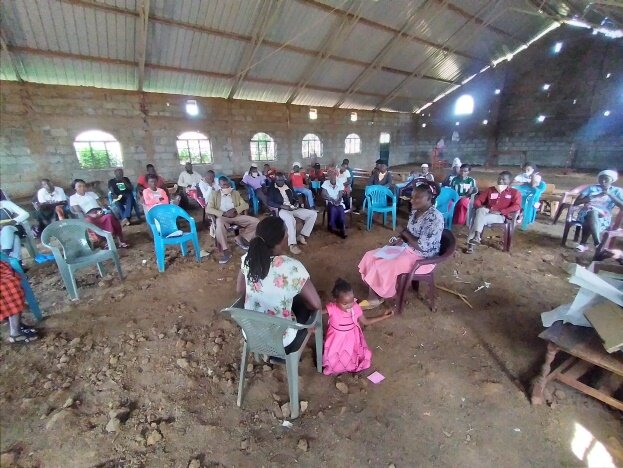 Role Play in CRP-U training at Zea Catholic Church