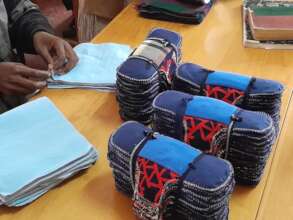 Re-Usable Sanitary Pads Ready for Distribution!