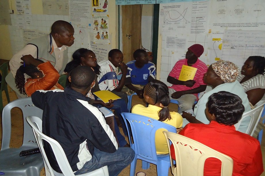 Small Group Facilitation in Matisi Youths Workshop