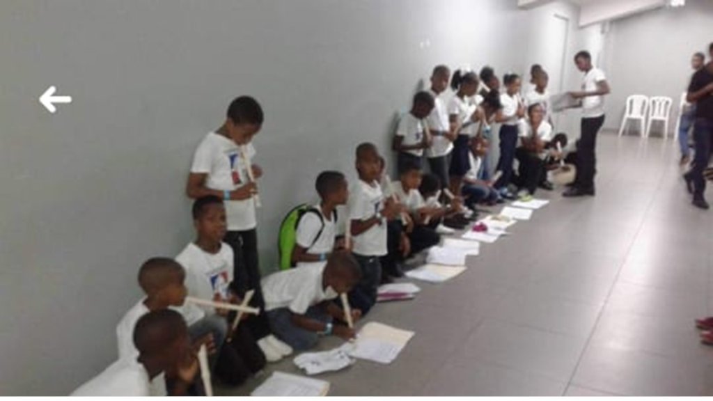 Free artistic training for 150 children in DR
