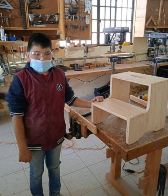 Flavio completes his first class project