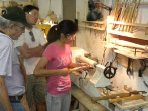 Erica and Valerio with Kim