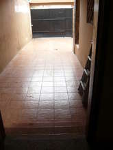 looking out from entrance