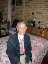 Older adult in his home near Tegucigalpa