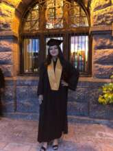 Ale. Graduation photo