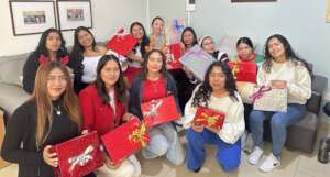 Happy New year to you from our students.