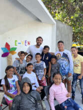 Some of our SF participants with Teacher Dan