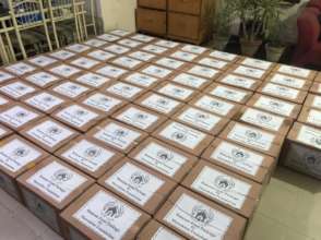 ramadan food package purchased from branded stores