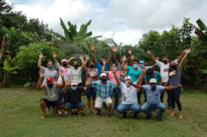 Group photo after a training session