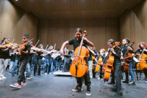 Concert, having the time of our lives