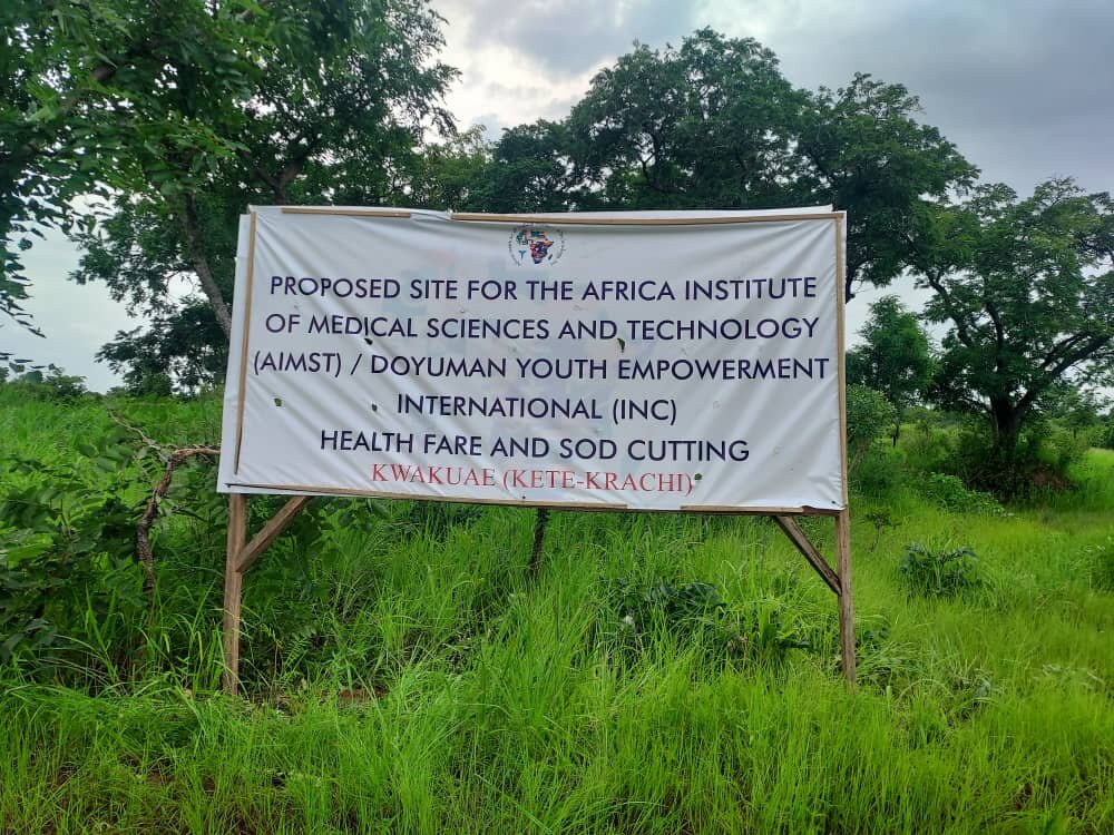 Site for the Construction of OIST, Ghana