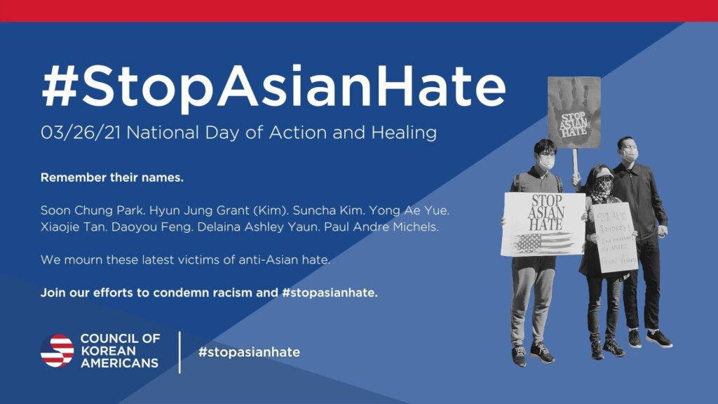 Stand Together with CKA & #StopAsianHate