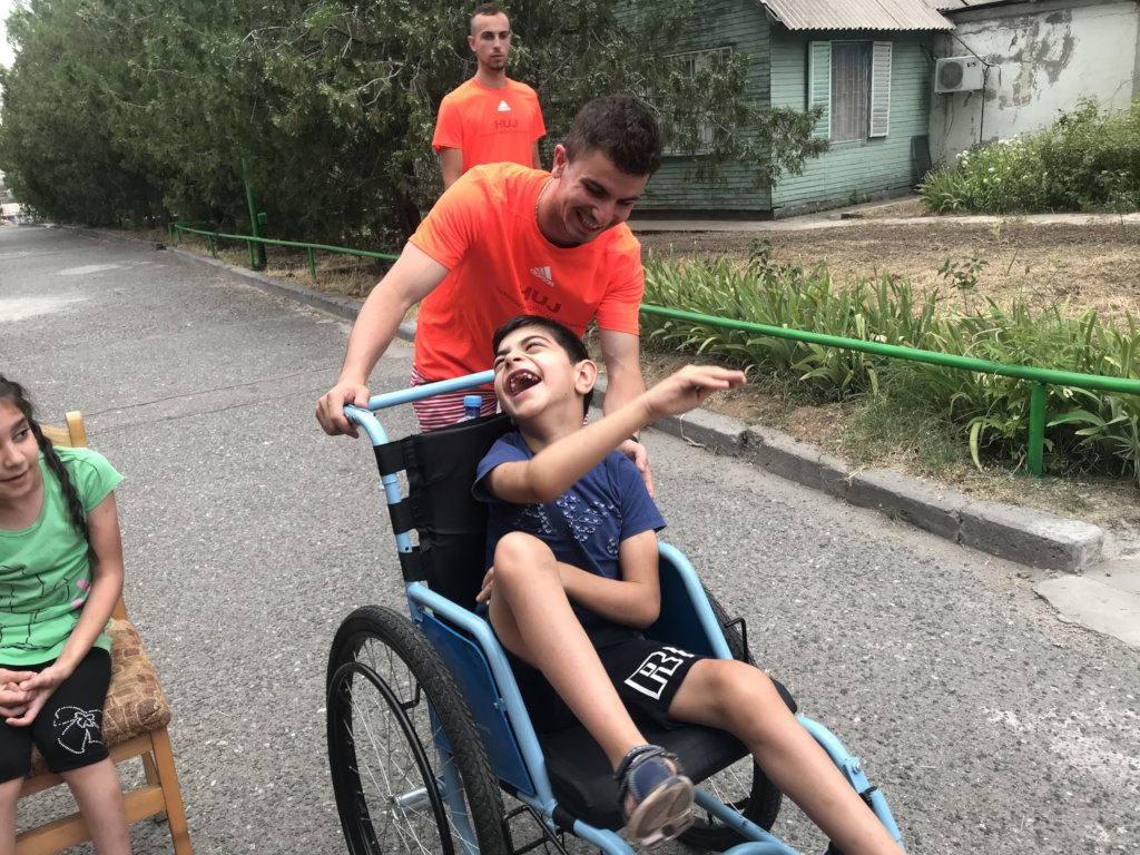 Help wounded soldiers and refugees (Karabakh war)