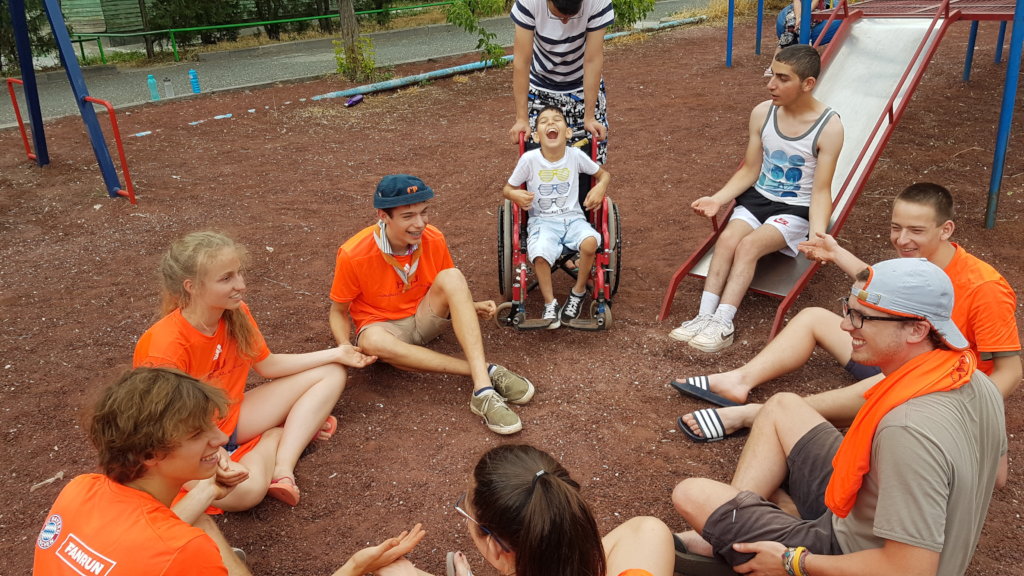 Help wounded soldiers and refugees (Karabakh war)