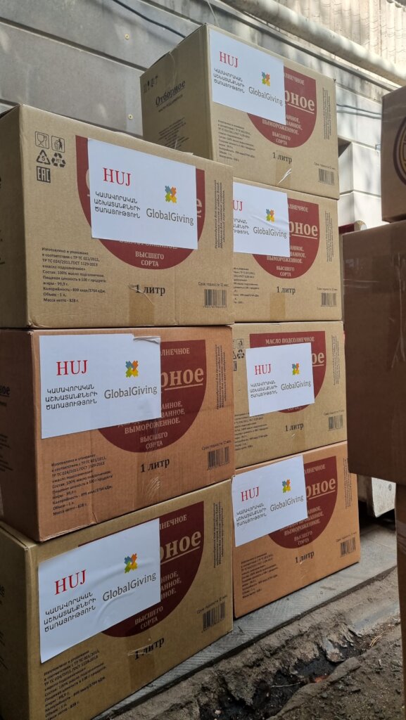 Help wounded soldiers and refugees (Karabakh war)