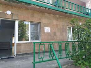 The reconstructed entrance of the cottage