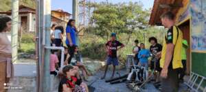 Visit to the volunteer brigade