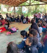 Assembly of children and adults