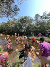 Visiting a local river