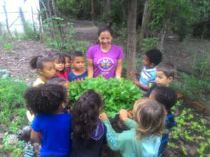 Garden of the Brilho do Cristal Community School