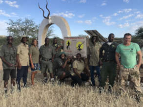 The team of lion guards that underwent training