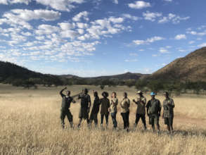 The team of lion guards that underwent training