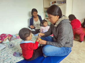 Early stimulation workshop in our Pelca program