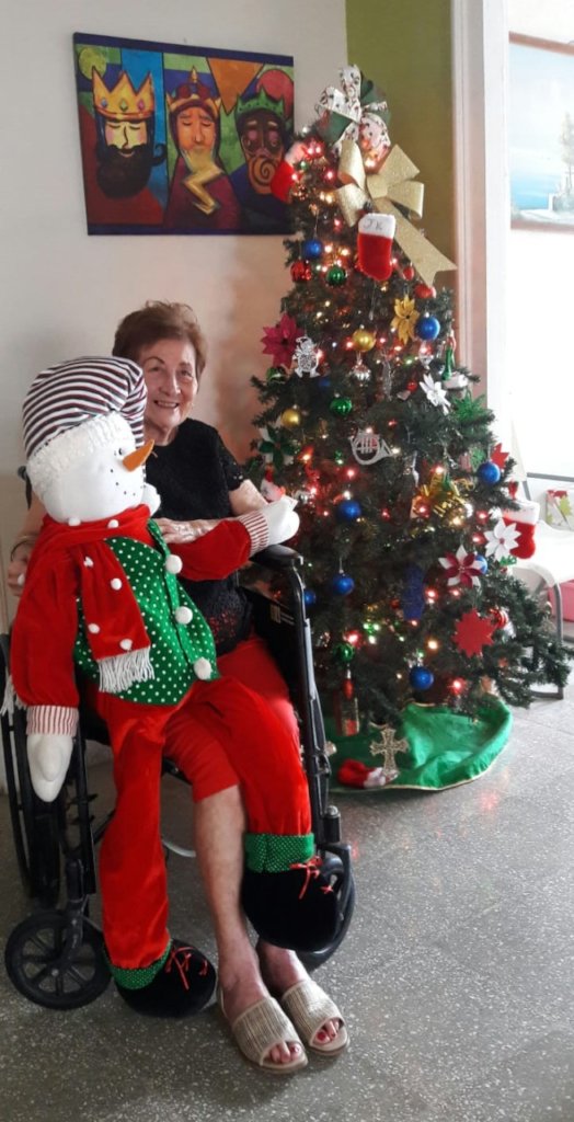 Christmas at the Ponce senior center