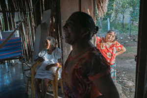 Maya Woman Providing for the Whole Family