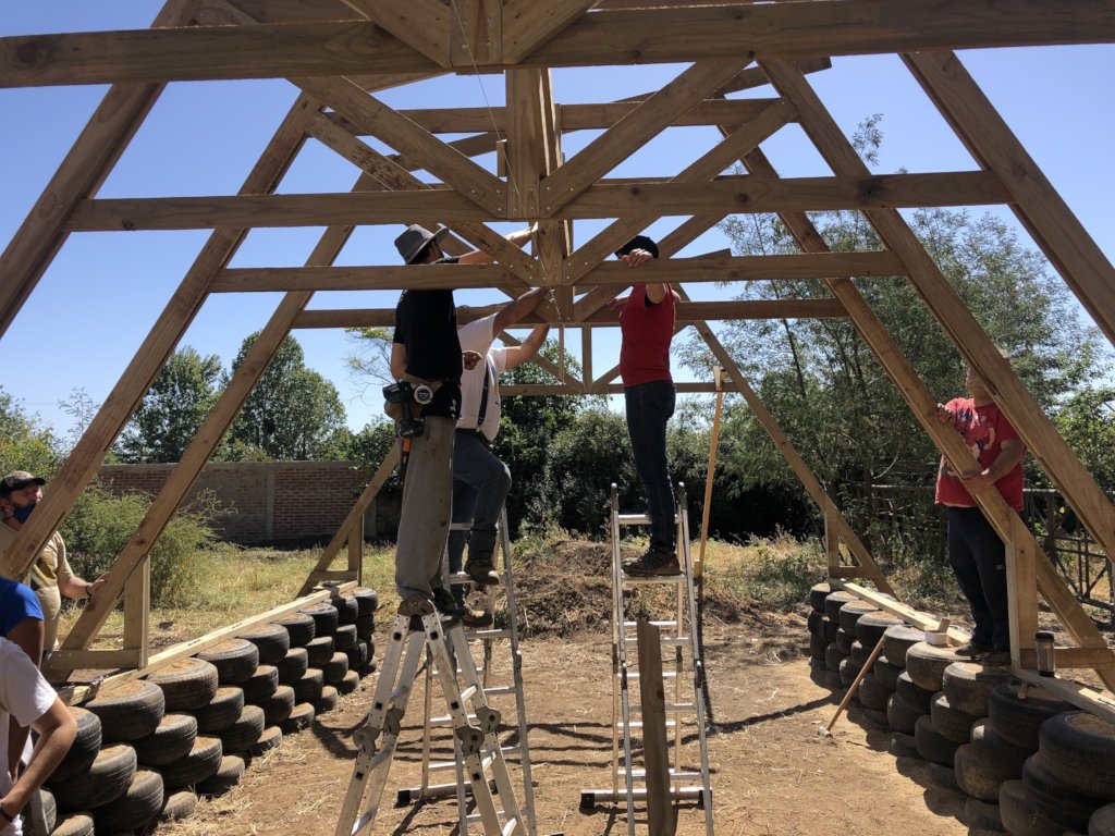 Provide sustainable greenhouses to feed families