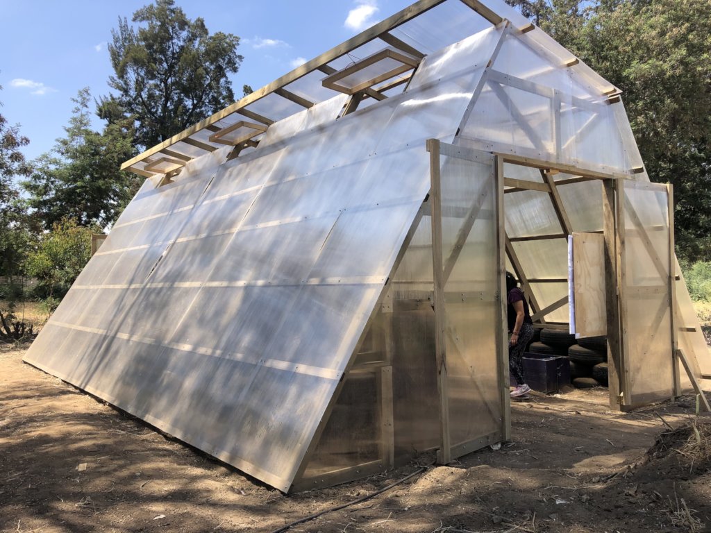 Provide sustainable greenhouses to feed families
