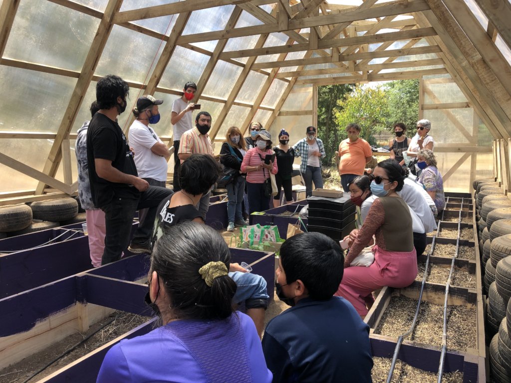 Provide sustainable greenhouses to feed families