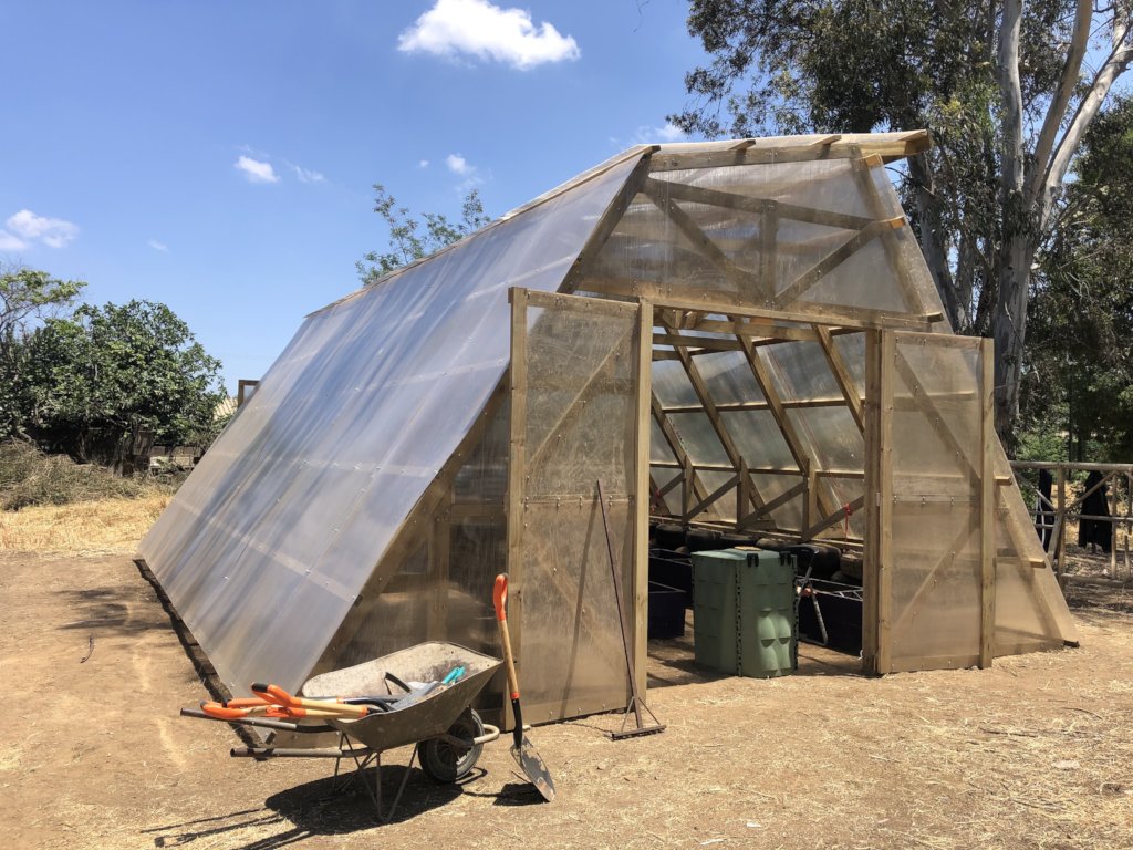 Provide sustainable greenhouses to feed families