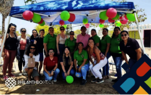A recent gathering of the Community Savings Group
