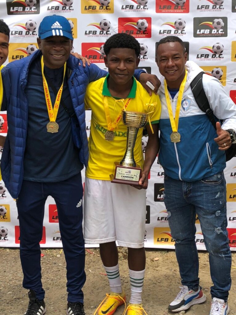 Bonner Mosquera - Champions of Bogota under 17