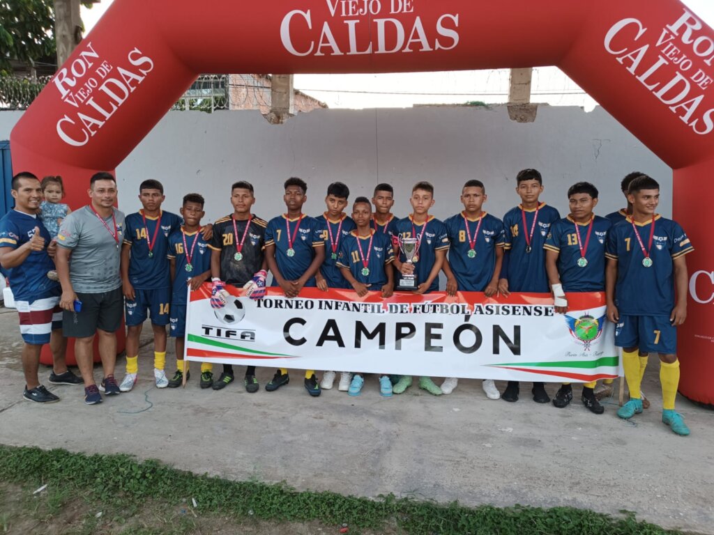 Champions of the children's tournament
