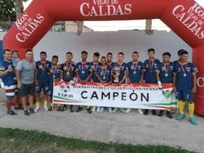 Champions of the children's tournament