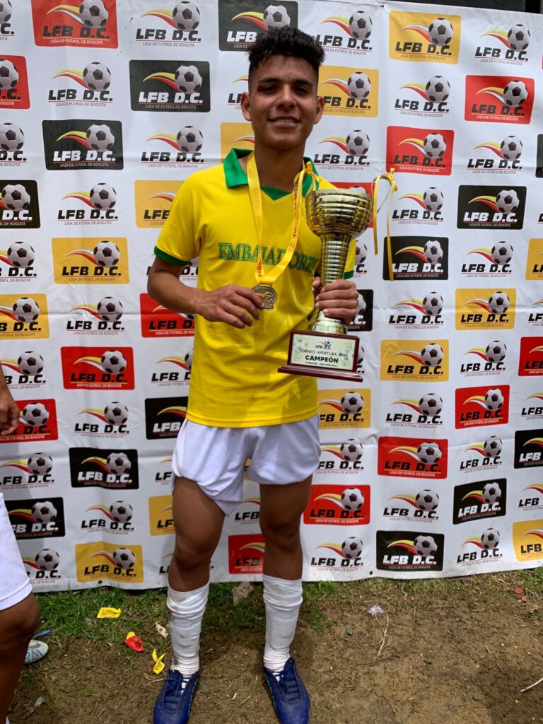 Champions of Bogota under 17 category