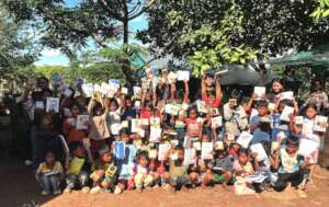 Lights to children in Cambodia